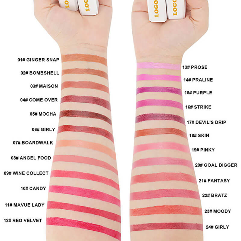 Matte lipstick sample set 103 (4 pieces matte lipstick & free shipping)