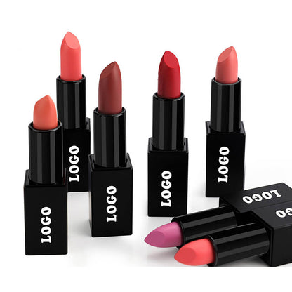 24 Color Matte Lipstick High Pigmented Long Lasting Vegan Private Label