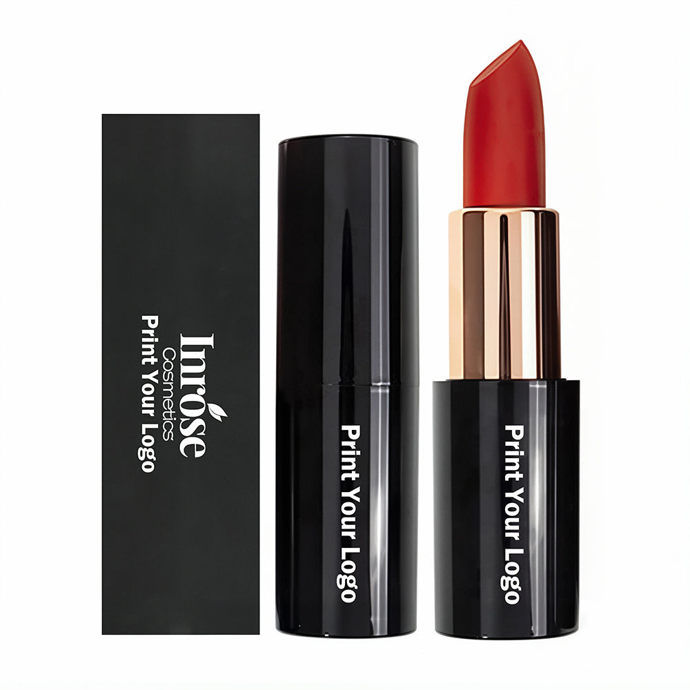 24 Color Matte Lipstick Moisturizing High Pigment Vegan No Logo Magnetic Tube