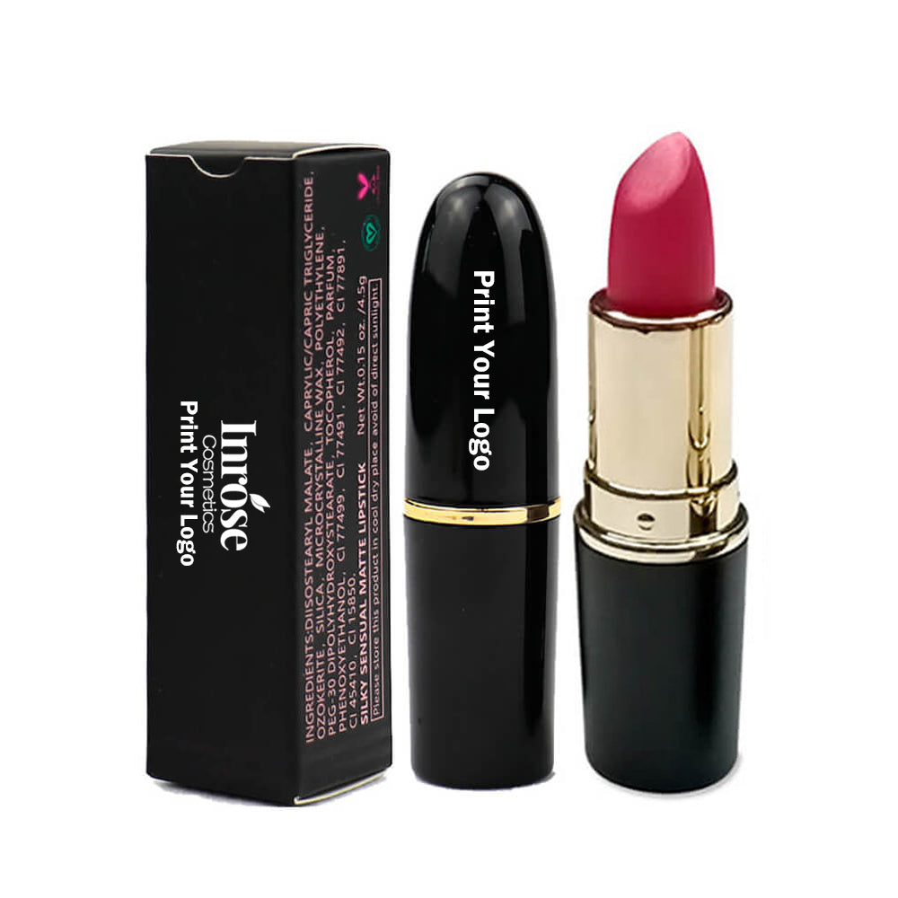 20 color matte lipstick bullet waterproof long lasting moisturizing vegan