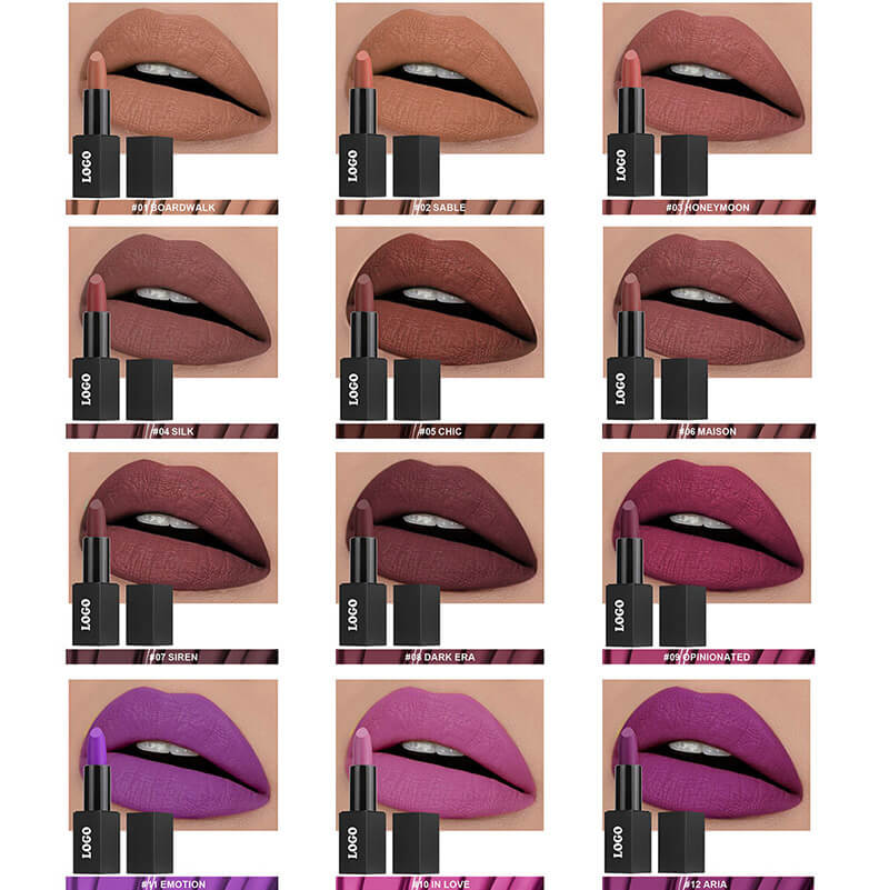 Matte lipstick sample set 103 (4 pieces matte lipstick & free shipping)