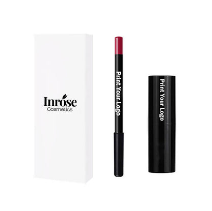 10 color 2 in 1 lip kit matte lipstick & lip stain & lip liner gift set