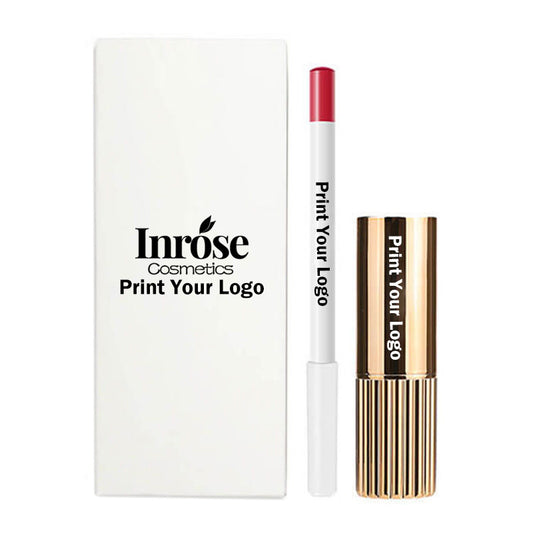 12 color 2 in 1 lip kit matte liquid lipstick cream lipstick lip liner set