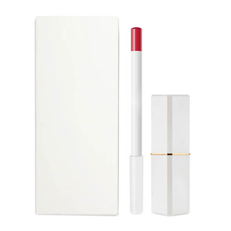 Coffret cadeau lèvres 2 en 1 de 12 couleurs : rouge à lèvres liquide mat, rouge à lèvres crème et crayon à lèvres.