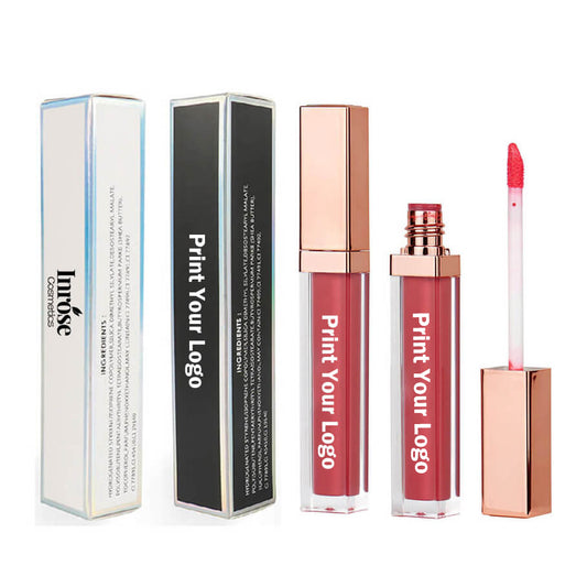 40 color matte liquid lipstick non-stick long lasting vegan gold tube (Color 01-30)
