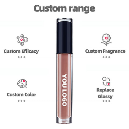 Lápiz labial líquido de 40 colores mate a prueba de agua