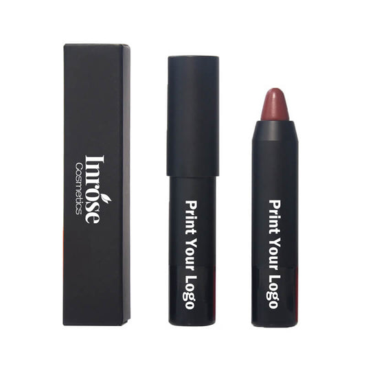 12 color crayon lipstick matte velvet moisturizing long-lasting