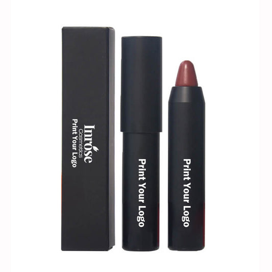 12 color crayon lipstick matte velvet moisturizing long-lasting vegan