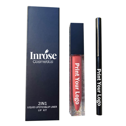 12 color lip set matte liquid lipstick & lip liner non-stick waterproof