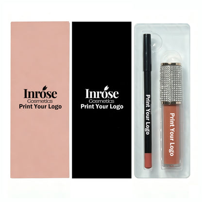 20 Color Matte Lipstick Lip Liner Kit Diy Lipstick Set Non-Stick Long Lasting
