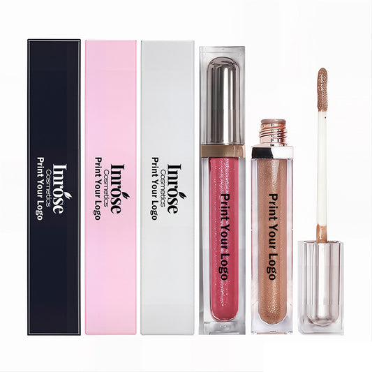 Lápiz labial líquido de 6 colores mate metálico