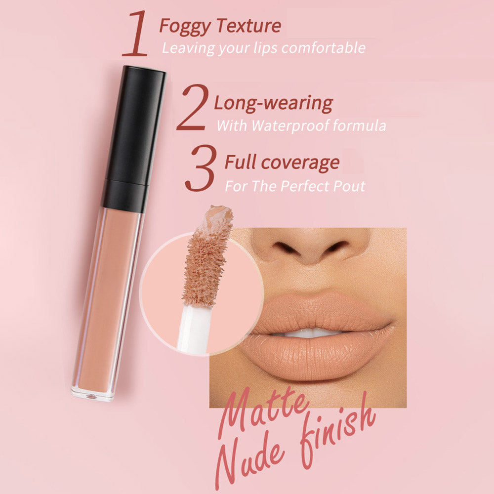 59 Color Matte Lipstick High Pigment Waterproof Not Stick Long Lasting
