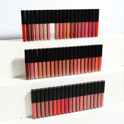 59 Color Matte Lipstick High Pigment Waterproof Not Stick Long Lasting