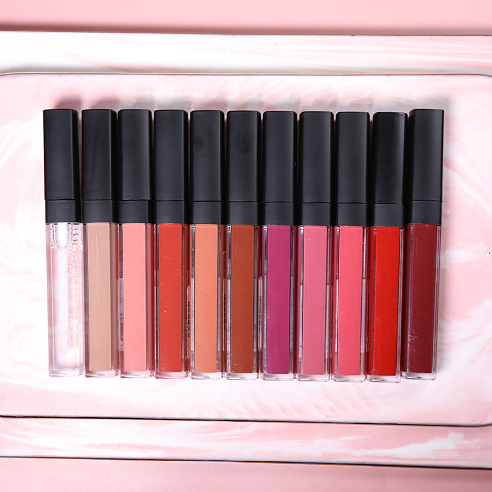 59 Color Matte Lipstick High Pigment Waterproof Not Stick Long Lasting