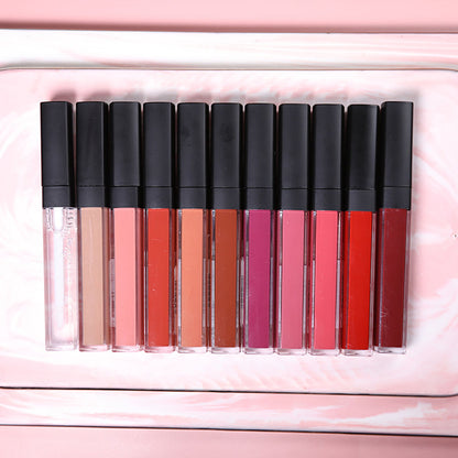 59 Color Matte Lipstick High Pigment Waterproof Not Stick Long Lasting