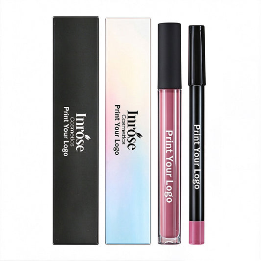 21 Color Matte Liquid Lipstick Lip Liner Set High Pigmented Waterproof
