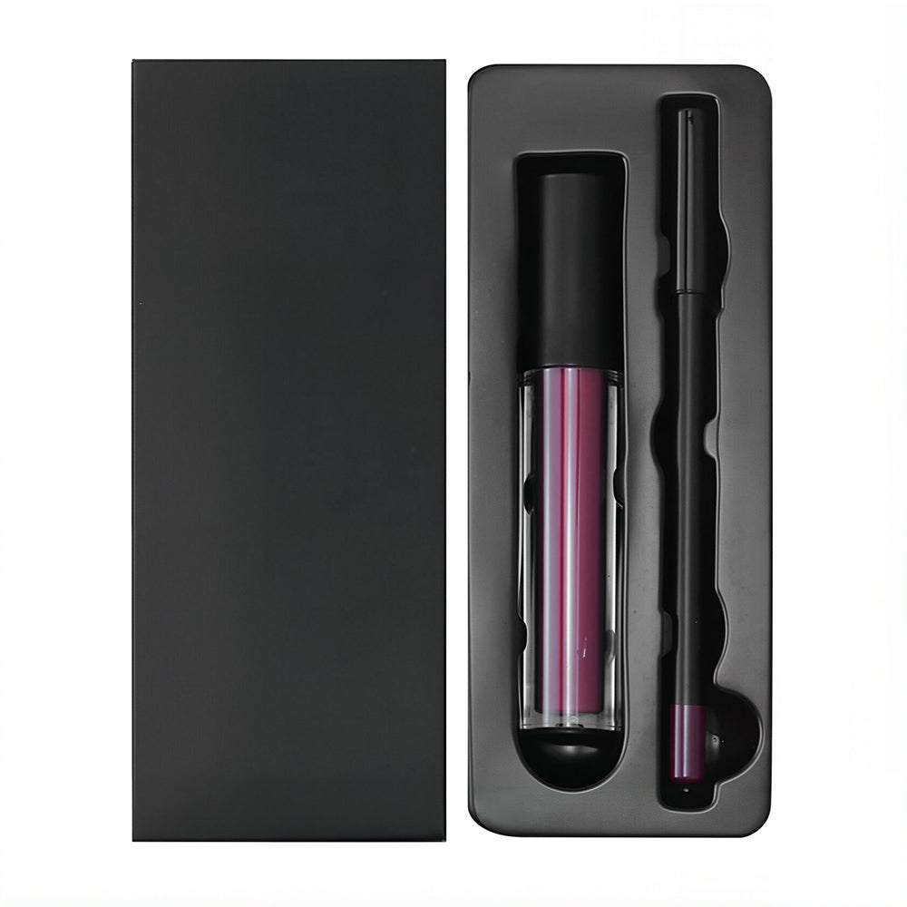 30 Color Liquid Lipstick Lip Liner Set Matte Lipstick Kit Long Lasting Waterproof