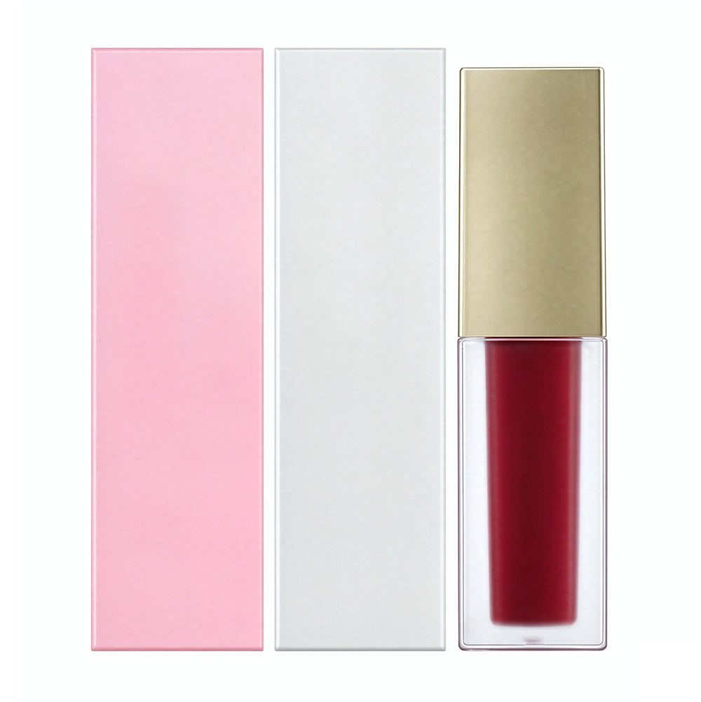 Rouge à lèvres liquide mat longue tenue, tube doré, 55 couleurs (couleurs 01 à 30)