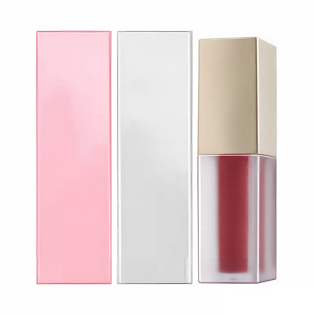 55 Color Matte Liquid Lipstick Waterproof Long Lasting Non-Stick Gold Tube
