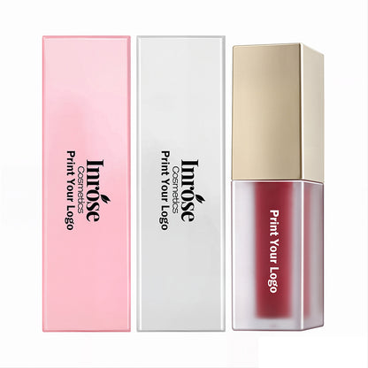 55 Color Matte Liquid Lipstick Waterproof Long Lasting Non-Stick Gold Tube