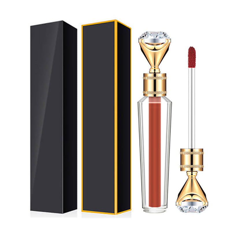 39 color lip gloss nude lip tint high pigmented waterproof long lasting gold tube