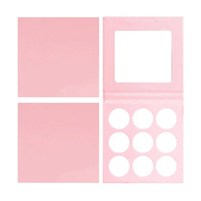 9 Color Diy Eyeshadow Palette 26Mm High Pigmented Waterproof
