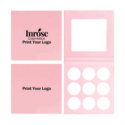 9 Color Diy Eyeshadow Palette 26Mm High Pigmented Waterproof