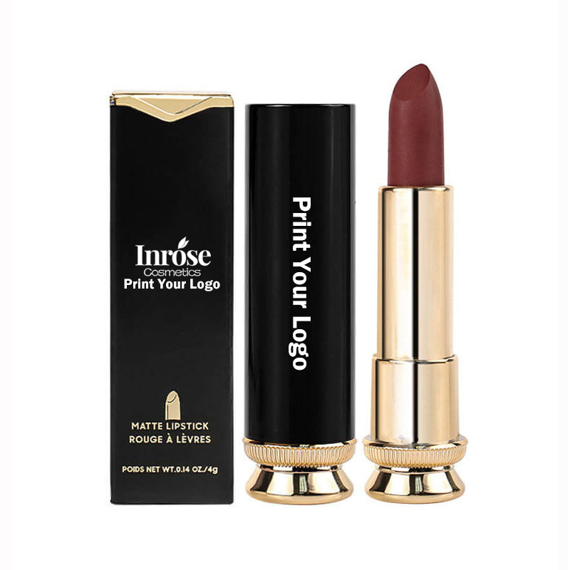 12 color matte lipstick velvet non-stick waterproof long lasting no logo