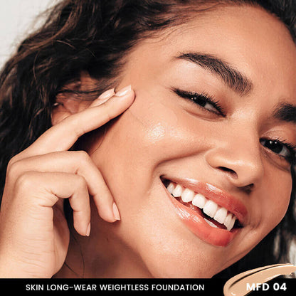 10 color liquid foundation full coverage matte waterproof gold tube