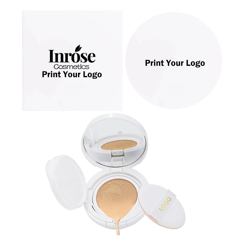 6-Color BB Cushion Foundation Full Coverage Concealer Long-Lasting Moisturizing