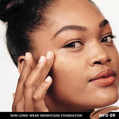 10 color liquid foundation full coverage matte waterproof gold tube