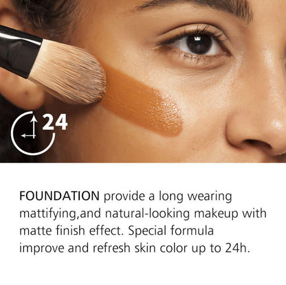 19 color matte foundation full coverage liquid concealer dark skin