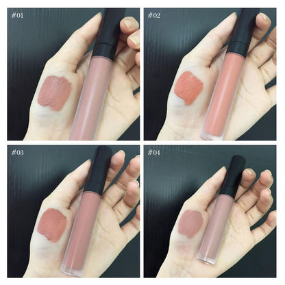 24 color matte liquid lipstick velvet lip gloss moisturizing long lasting