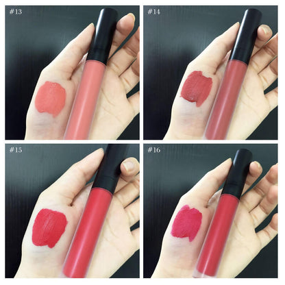 24 color matte liquid lipstick velvet lip gloss moisturizing long lasting