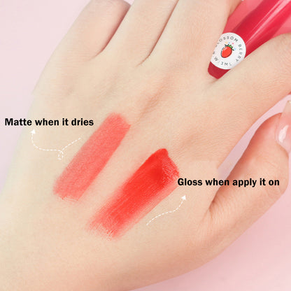 6-Shade Nude Lip Glaze Moisturizing Lip Gloss Dewy-Matte Private Label