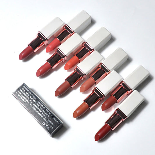 10 Color Matte Lipstick Creamy Waterproof Long Lasting Vegan Cruelty Free