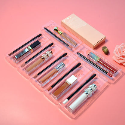 20 color matte lipstick lip liner kit diy lipstick set non-stick long lasting