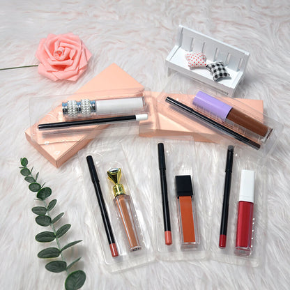 20 color matte lipstick lip liner kit diy lipstick set non-stick long lasting