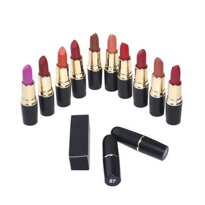 20 Color Matte Lipstick Bullet Waterproof Long Lasting Moisturizing Vegan