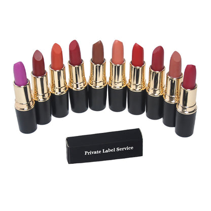 20 Color Matte Lipstick Bullet Waterproof Long Lasting Moisturizing Vegan