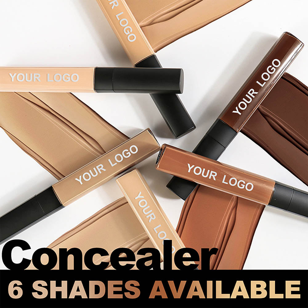 6 Color Liquid Concealer Contour Stick Waterproof Full Coverage Print Your Logo