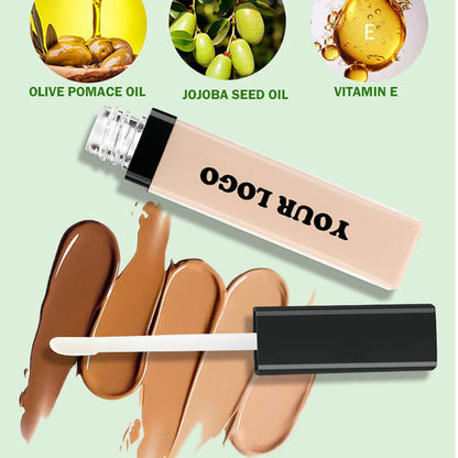 22-Shade Liquid Concealer Full Coverage Acne Marks Spots Dark Circles Tattoo