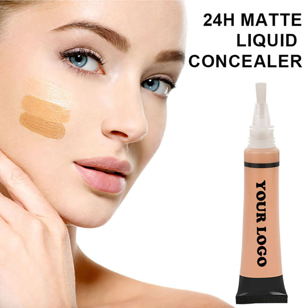 22-Shade Liquid Concealer Full Coverage Acne Marks Spots Dark Circles Tattoo