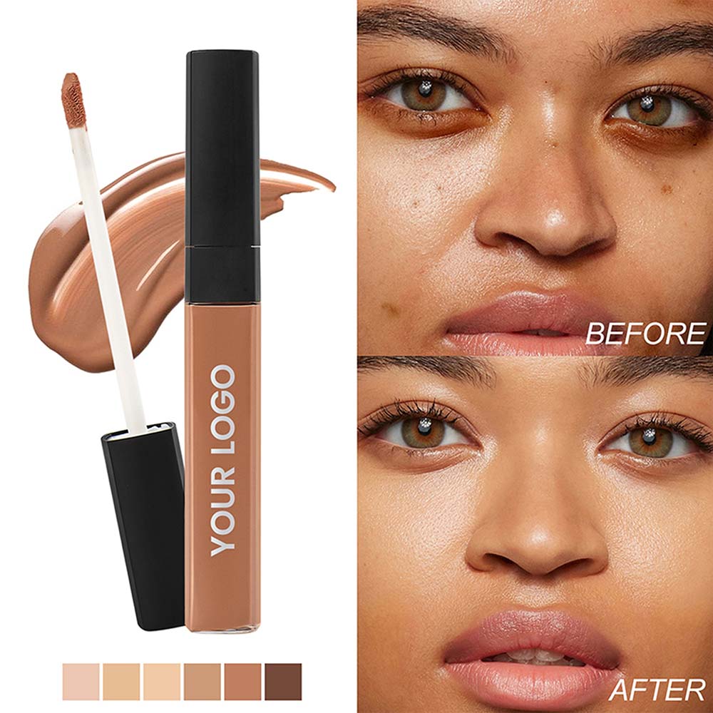 6 Color Liquid Concealer Contour Stick Waterproof Full Coverage Print Your Logo
