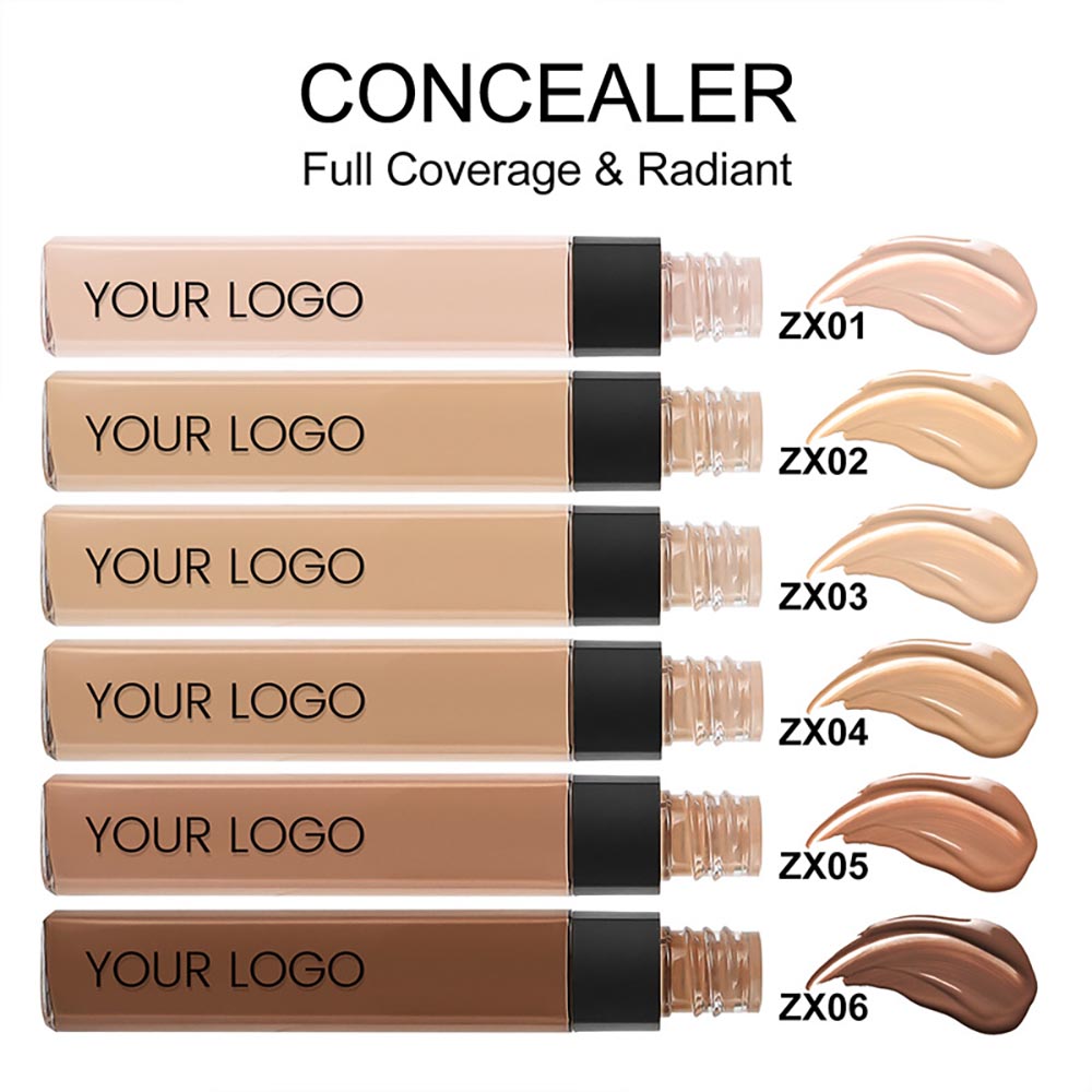 6 Color Liquid Concealer Contour Stick Waterproof Full Coverage Print Your Logo