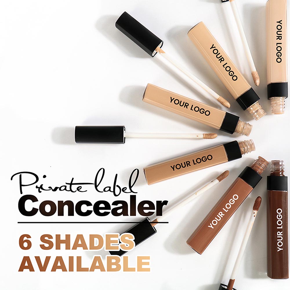 6 Color Liquid Concealer Contour Stick Waterproof Full Coverage Print Your Logo