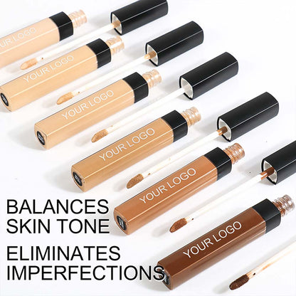 6 Color Liquid Concealer Contour Stick Waterproof Full Coverage Print Your Logo