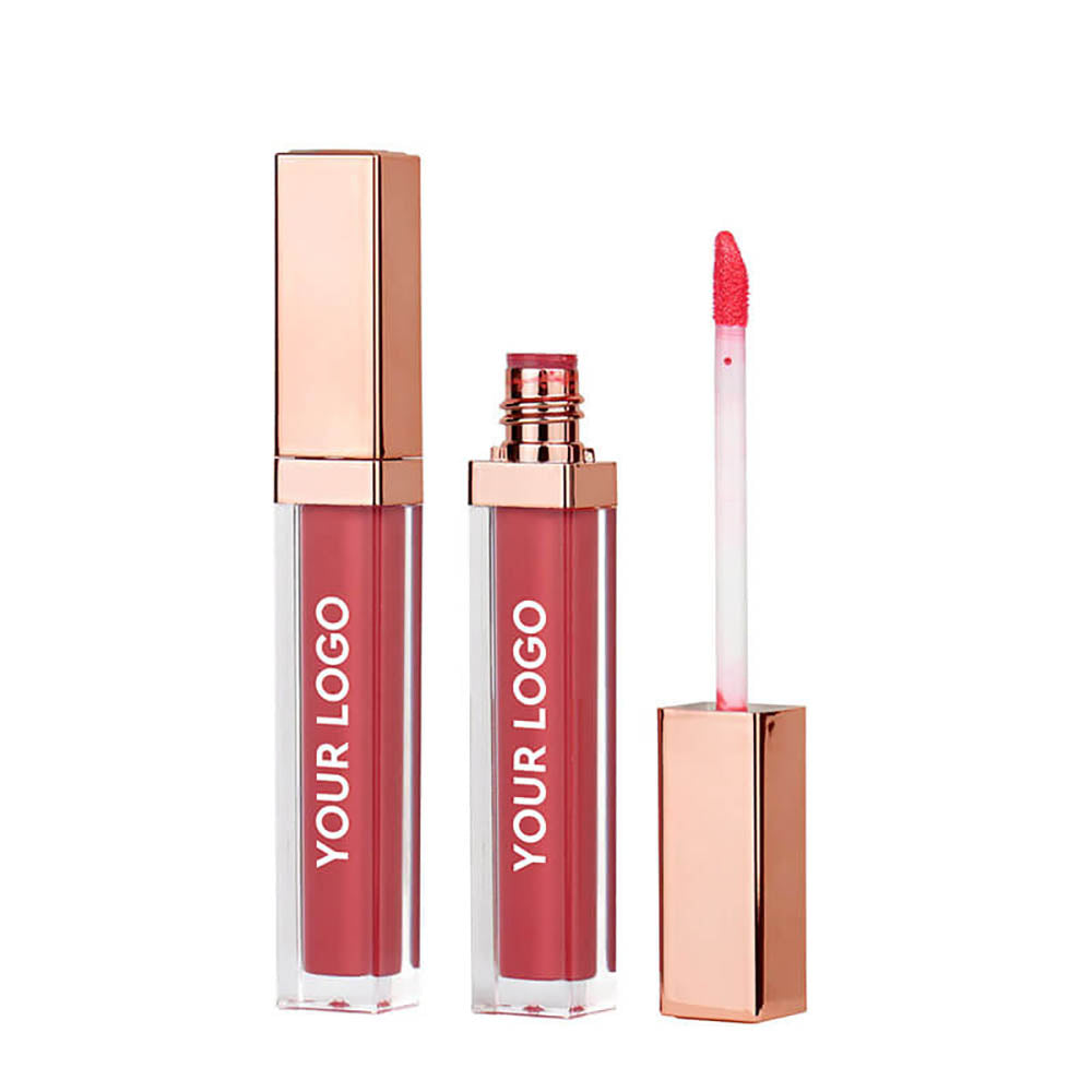 40 Color Matte Liquid Lipstick Non-Stick Long Lasting Vegan Gold Tube