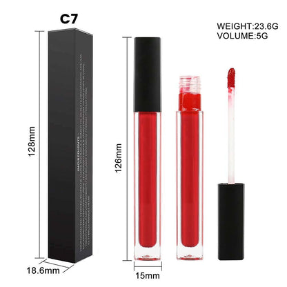6 Colors Green Black Liquid Matte lipstick Long-lasting Face Paint OEM ODM