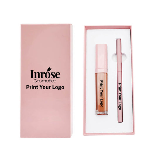16 color 2 in 1 matte liquid lipstick lip liner set long lasting high pigment